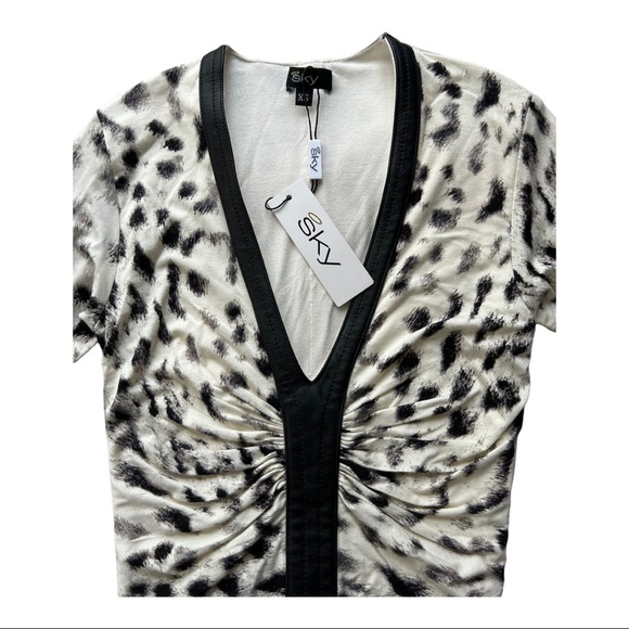 Sky Long Sleeve Mini Dress NWT - Picture 3 of 4